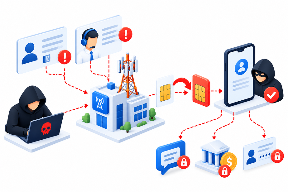 SIM Swap Fraud and Identity Theft